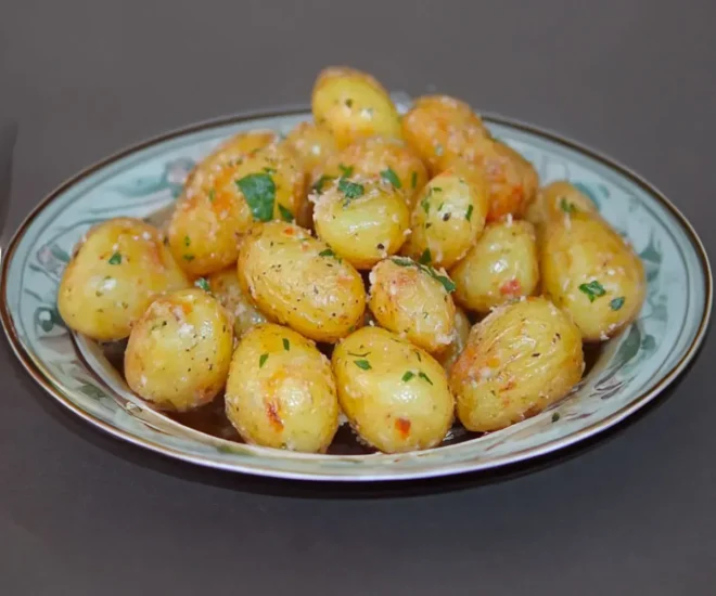 Pommes de Terre Grenailles Rôties au Four