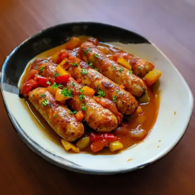 Rougail Saucisse Réunionnais : Plat Épicé et Réconfortant