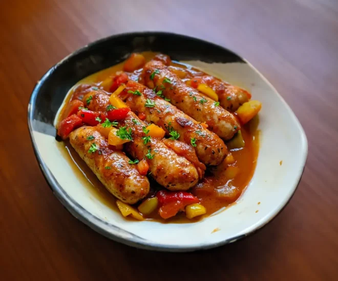 Rougail Saucisse Réunionnais : Un plat épicé et réconfortant