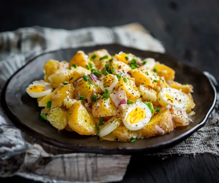Salade de Pommes de Terre et Harengs Marinés