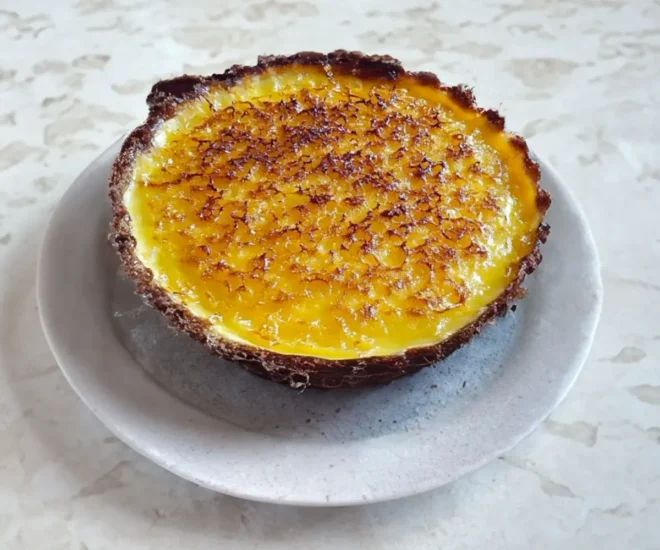 Tarte aux Pommes Râpées et Citron