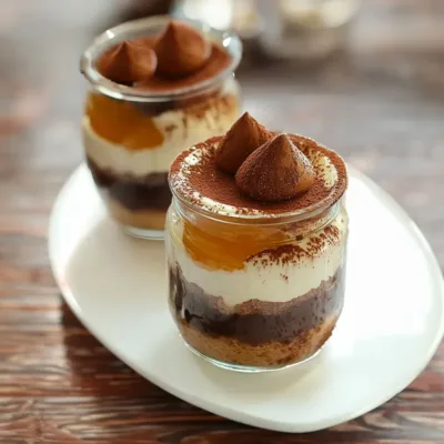Tiramisu Belle Hélène : Poires et Chocolat