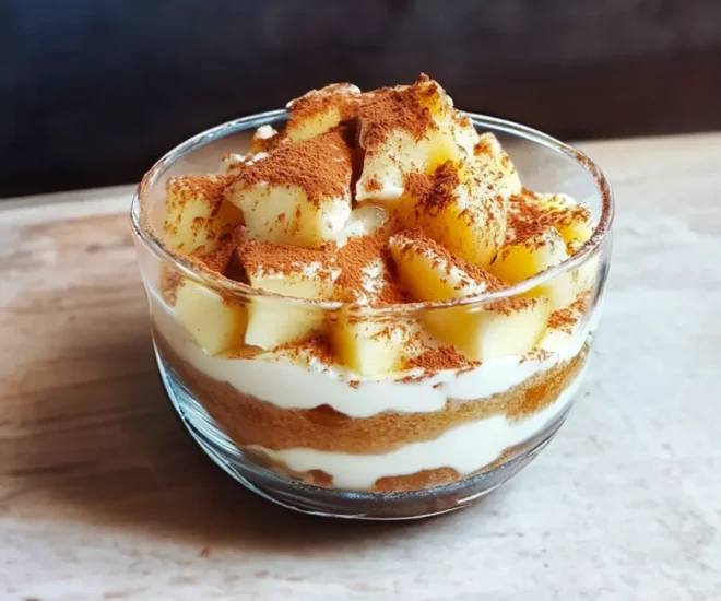 Tiramisu Pomme Caramel Beurre Salé : Un Délice Irrésistible