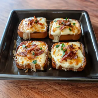 Croque-Monsieur au Chèvre et Lardons Gourmand