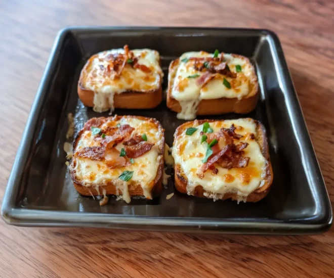 Croque-Monsieur au Chèvre et Lardons Gourmand