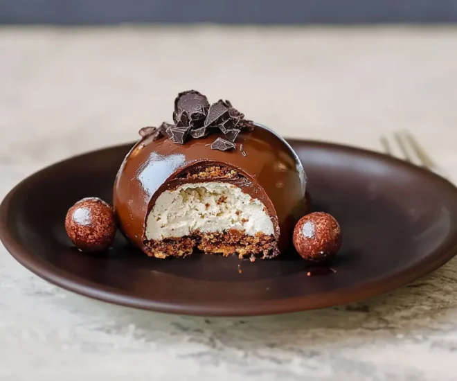 Dôme à la Mousse au Chocolat : Une Douceur Irrésistible