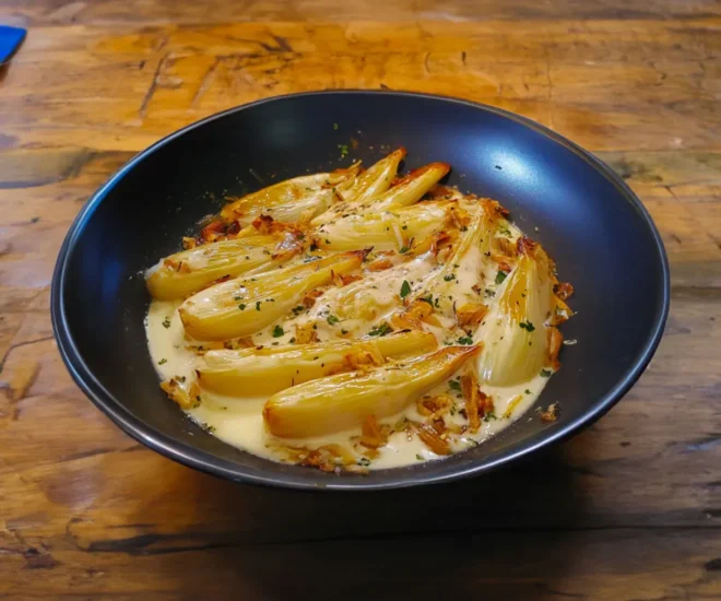 Endives Sautées à la Crème pour un Plaisir Crémeux