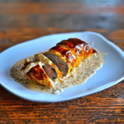 Filet Mignon en Croûte au Foie Gras et Morilles