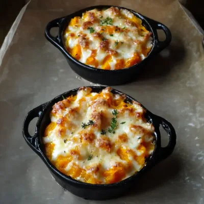 Gratin Fondant de Butternut au Camembert