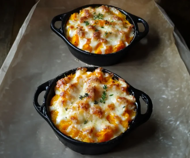 Gratin Fondant de Butternut au Camembert : Un Délice à Partager