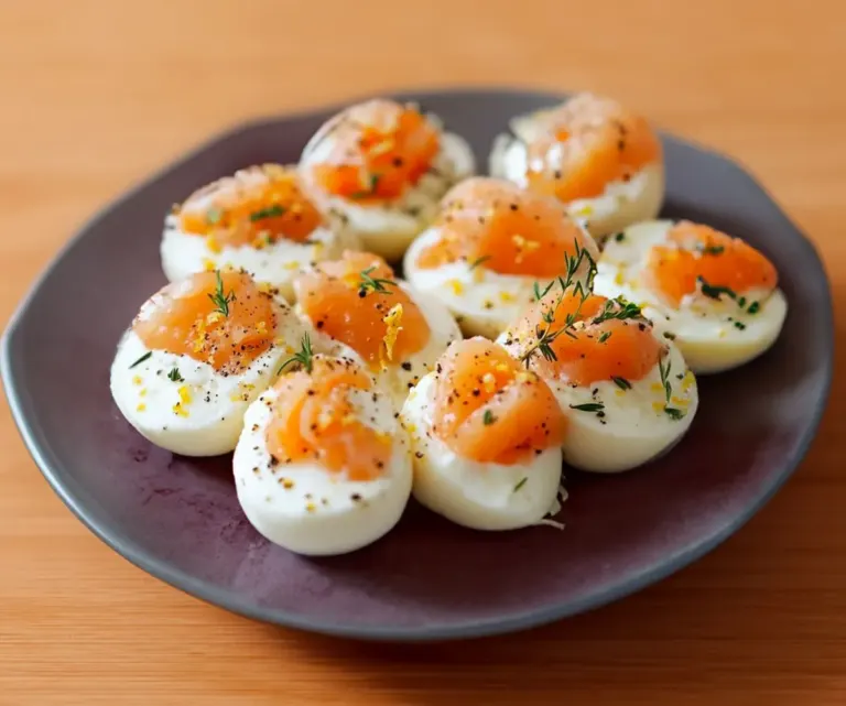 Œufs Farcis à la Mousse de Saumon