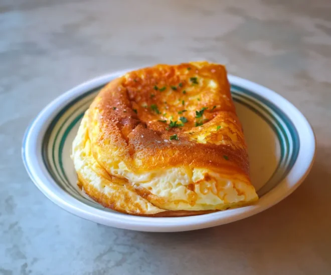 Omelette Soufflée de la Mère Poulard : Un Nuage Moelleux en Bouche