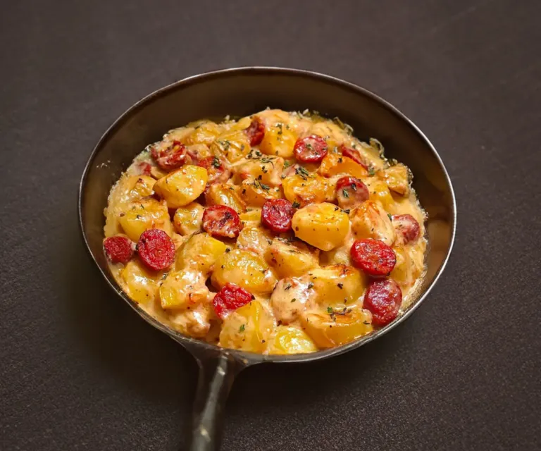 Poêlée de Pommes de Terre et Chorizo