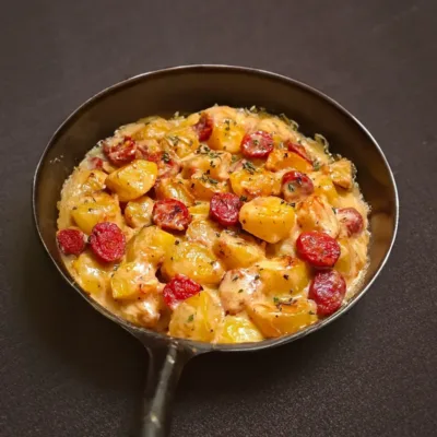 Poêlée de Pommes de Terre et Chorizo Savoureuse