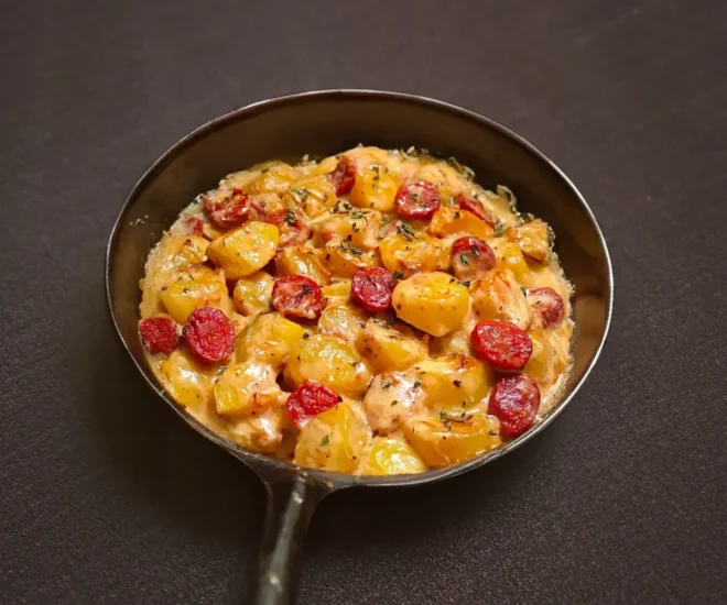 Poêlée de Pommes de Terre et Chorizo