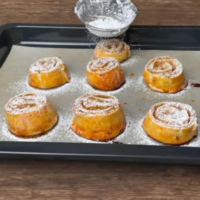 Roulés Feuilletés aux Pommes en 10 Minutes