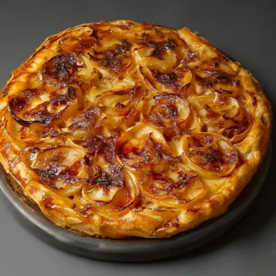 Tarte à l’Oignon et au Reblochon : Recette Savoureuse