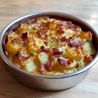 Tartiflette aux Endives et Lardons : Recette Réconfortante
