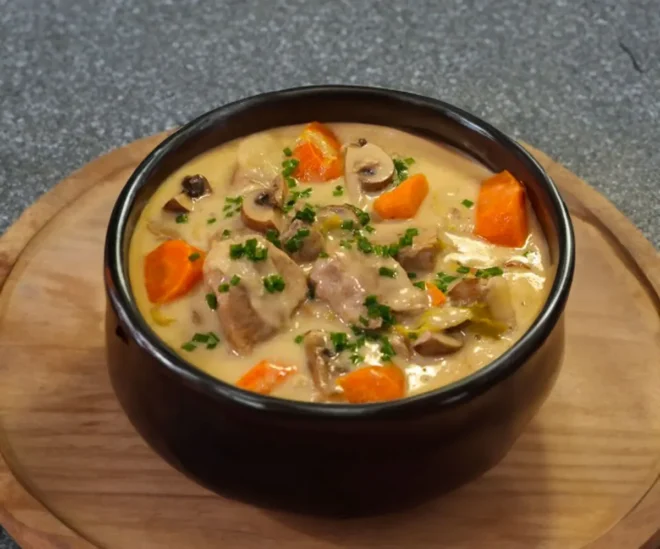 Blanquette de Veau à l&rsquo;Ancienne – Un Plat Mijoté Plein de Douceur