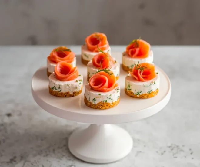 Cheesecake Salé au Saumon Fumé : Une Bouchée Fraîche et Élégante
