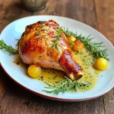Cuisse de Dinde à la Dijonnaise : Recette Savoureuse