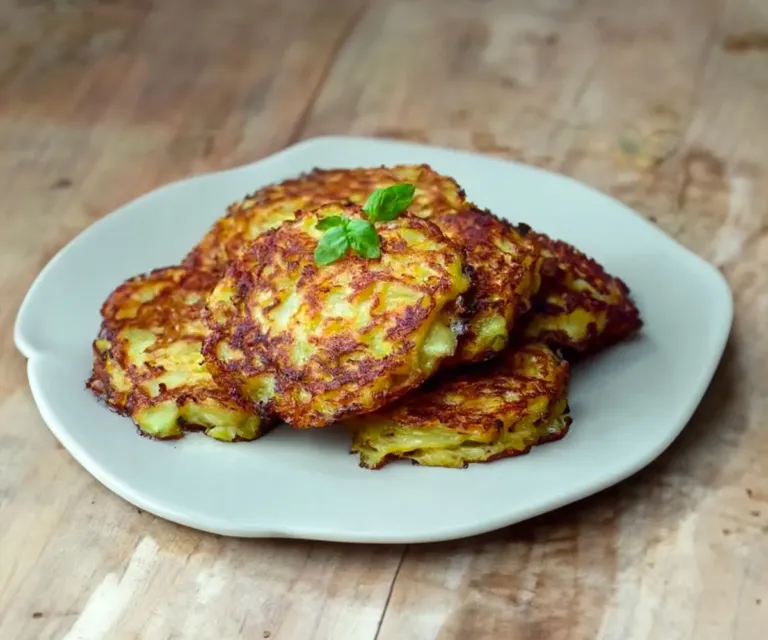 Galettes de Pommes de Terre aux Oignons : Une Recette Croustillante et Savoureuse