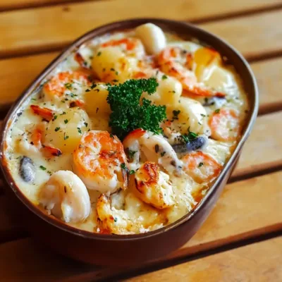 Gratin de Fruits de Mer Simplissime et Délicieux