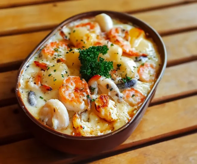 Gratin de Fruits de Mer Simplissime : Une Recette Épatante et Facile