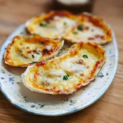 Huîtres Gratins au Four : Saveurs Maritimes Élégantes