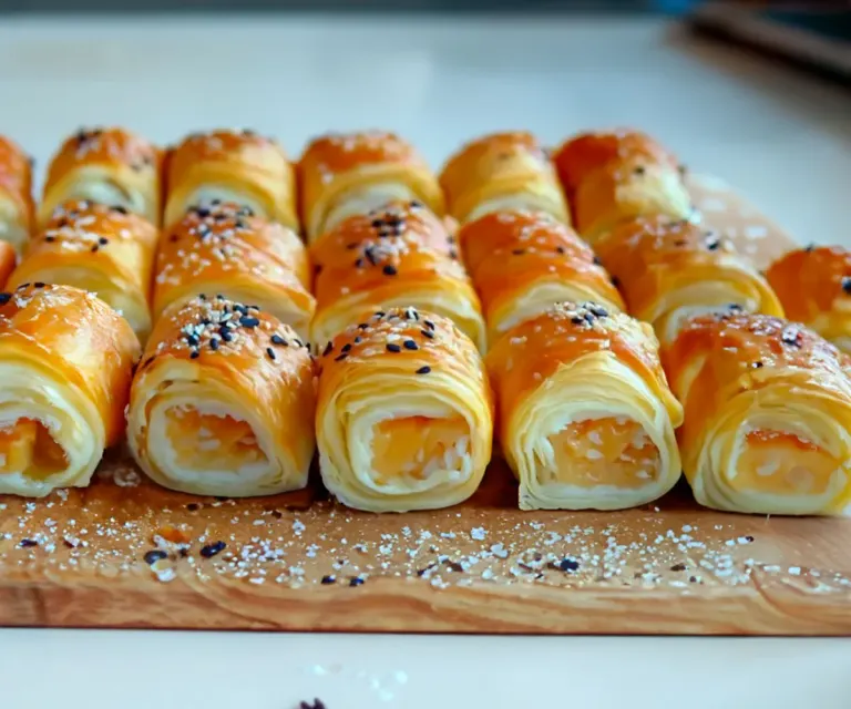 Mini-Roulés au Saumon Fumé et Boursin