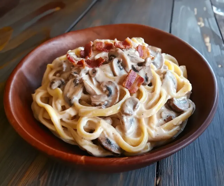Pâtes Carbonara aux Champignons : La Recette Crémeuse et Gourmande