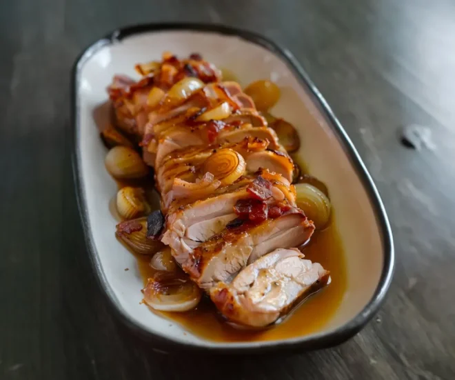 Rôti de Viande Paysanne (Porc ou Veau) : Un Plat Rustique et Savoureux