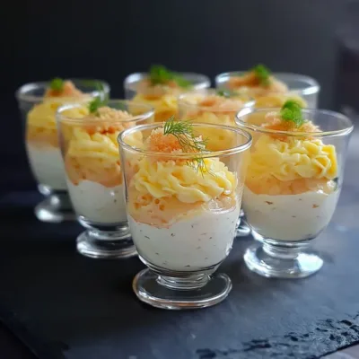 Verrines Thon aux Œufs Mimosa : Chic et Facile