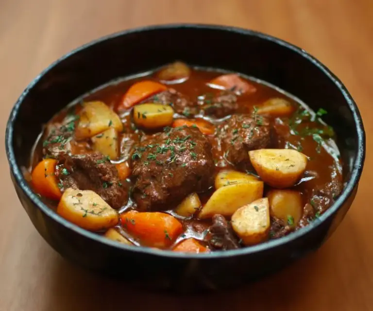 Bœuf Mode comme Autrefois : Un Plat Réconfortant et Savoureux