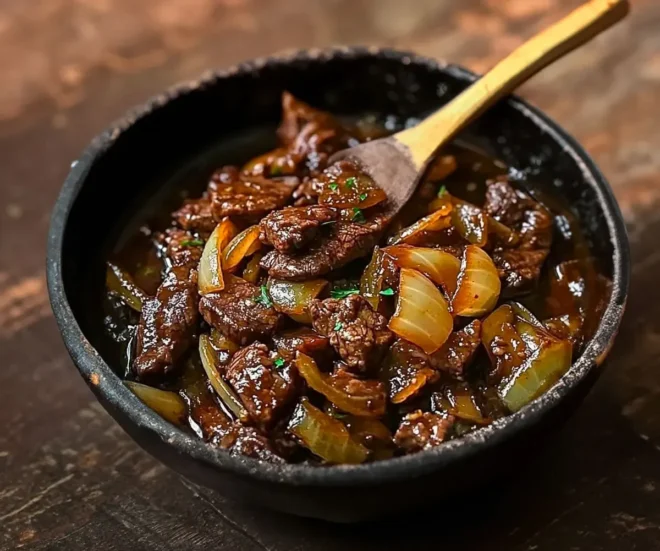 Bœuf Sauté aux Oignons : Une Recette Simple et Savoureuse