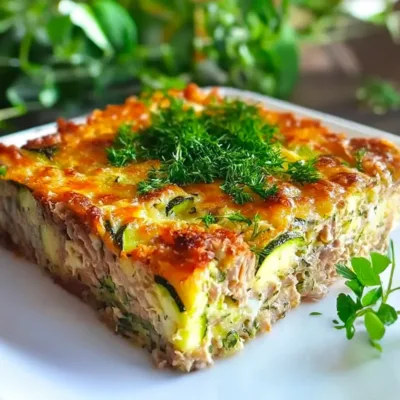 Cake Courgette Thon : Moelleux et Savoureux