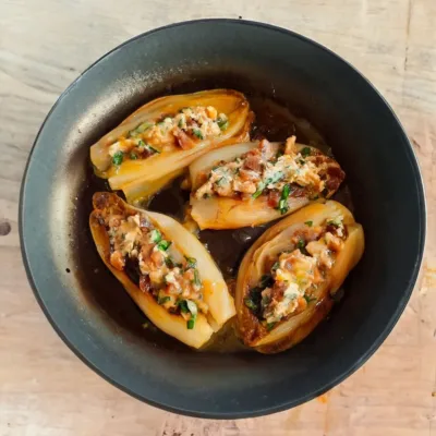 Endives Braisées Farcies au Beurre d'Agrumes