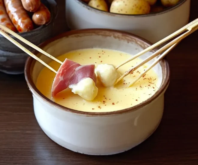 Fondue au Fromage Classique : Une Recette Incontournable pour Réchauffer vos Soirées !