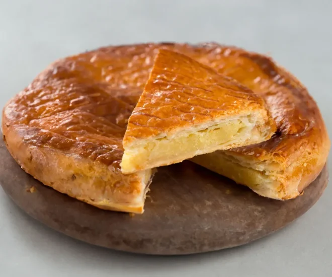 Galette des Rois Frangipane avec Crème Pâtissière