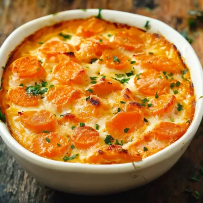Gratin de Carottes Léger : Recette Savoureuse