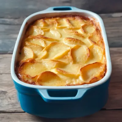 Gratin de Pommes : Dessert Économique et Réconfortant