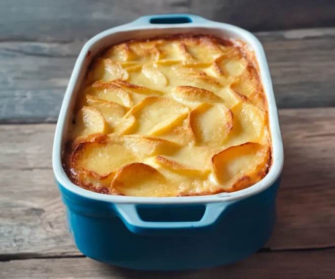 Gratin de Pommes – Dessert Économique et Réconfortant