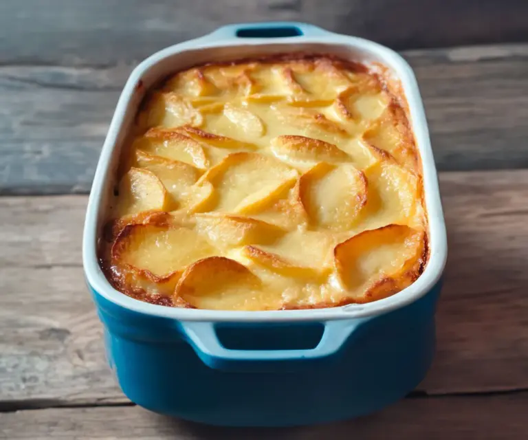 Gratin de Pommes – Dessert Économique et Réconfortant