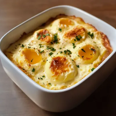 Oeufs à la Béchamel : Recette Facile et Savoureuse