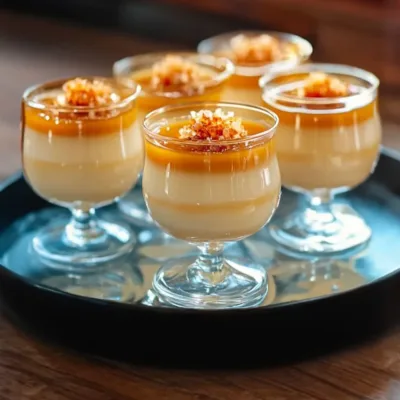 Panna Cotta Caramel au Beurre Salé : Un Délice Gourmand