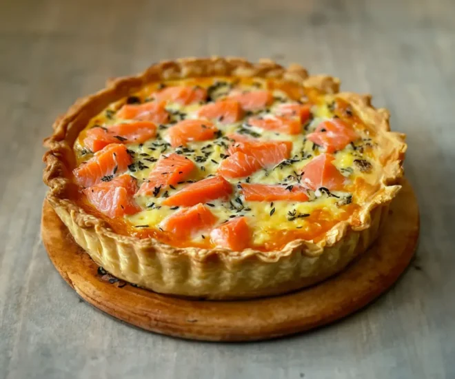 Quiche Saumon Boursin : Une Alliance Gourmande et Élégante