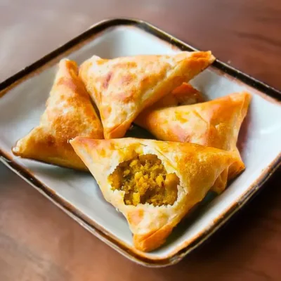 Samoussas de Poulet au Curry : Saveurs Exotiques