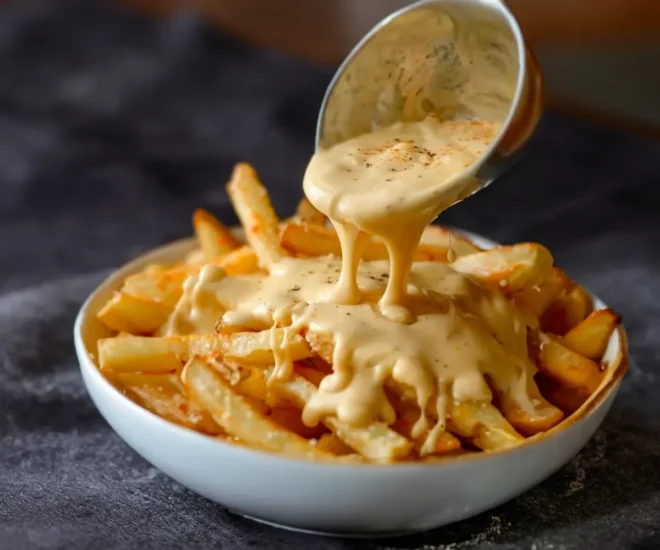 Sauce au Fromage pour Frites : Recette Facile et Rapide