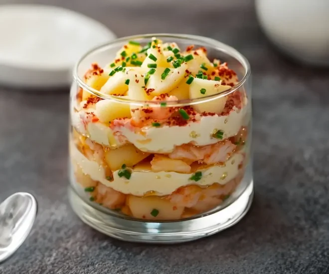 Tiramisu de Crabe aux Pommes