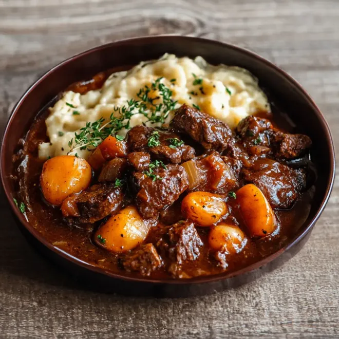 Bœuf Bourguignon Traditionnel : Une Recette Authentique et Gourmande
